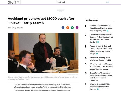 auckland-prisoners-get-1000-each-after-unlawful-strip-search